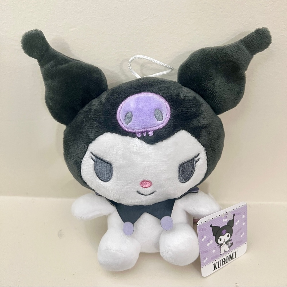 NWT Sanrio Kuromi Plush Plushie Stuffed Animal Toy Cute Doll